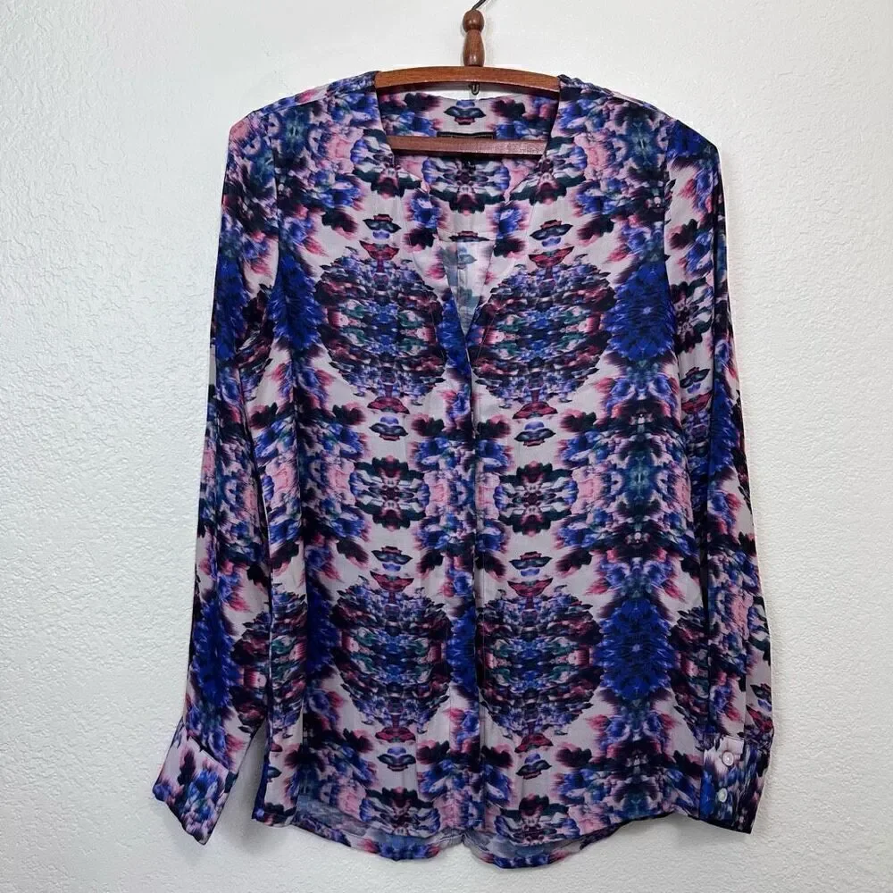 Sam Edelman Devon Long Sleeve Blouse Size S